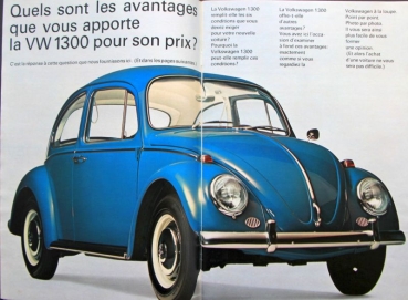 Volkswagen Modelprogram 1966 Carbrochure (7744)